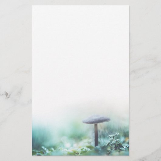 Foto van de Natuur van de paddenstoel Briefpapier (Voorkant)