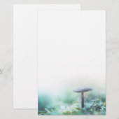 Foto van de Natuur van de paddenstoel Briefpapier (Voorkant / Achterkant)