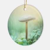 Foto van de Natuur van de paddenstoel Keramisch Ornament (Links)