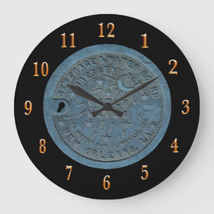 Foto van de New Orleans Water Meter Grote Klok