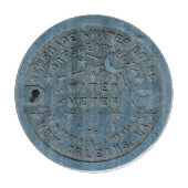 Foto van de New Orleans Water Meter Snijplank (Voorkant)