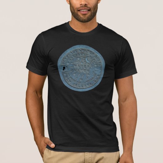 Foto van de New Orleans Water Meter T-shirt (Voorkant)