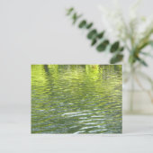 Foto van de Oak Creek Yellow en Green Natuur Briefkaart (Staand voorkant)