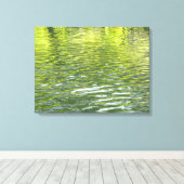 Foto van de Oak Creek Yellow en Green Natuur Canvas Afdruk (Insitu (Houten vloer))