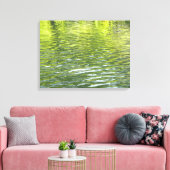 Foto van de Oak Creek Yellow en Green Natuur Canvas Afdruk (Insitu (Woonkamer))