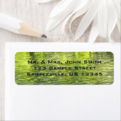 Foto van de Oak Creek Yellow en Green Natuur Etiket (Insitu)