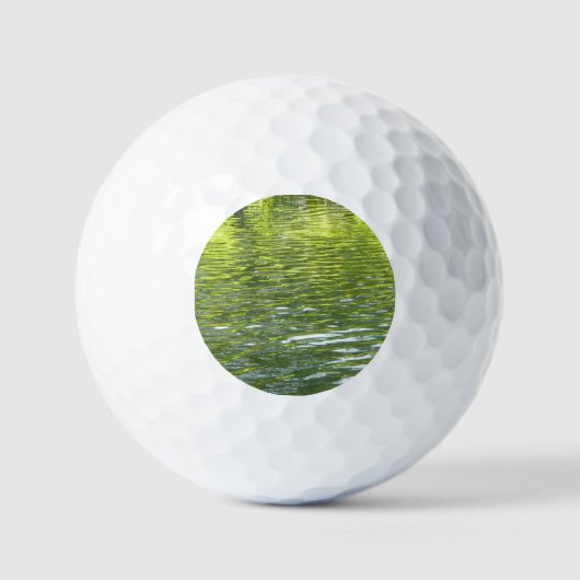 Foto van de Oak Creek Yellow en Green Natuur Golfballen (Voorkant)