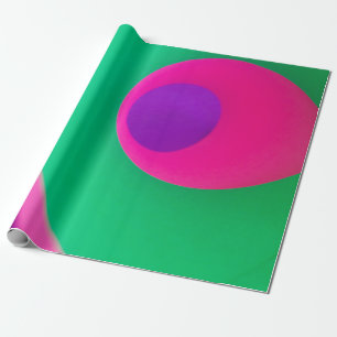 Foto van de optische illusie cadeaupapier