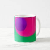 Foto van de optische illusie koffiemok (Voorkant rechts)