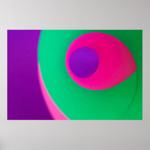 Foto van de optische illusie poster