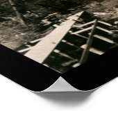 Foto van de orkaan Bay 1908 Poster (Hoek)