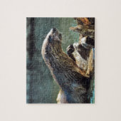 Foto van de Otter Animal-lover van het wild Legpuzzel (Verticaal)