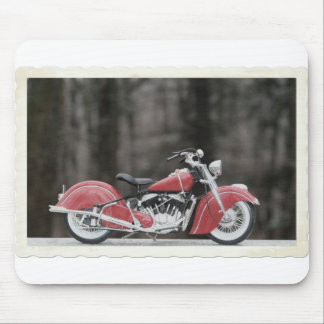Foto van de oude kleurenmotor muismat