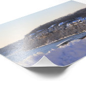 Foto van de Ozarks Winter Afdruk (Hoek)