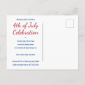 Foto van de Partij van de Partij van de Zevende Ju Briefkaart (Achterkant)