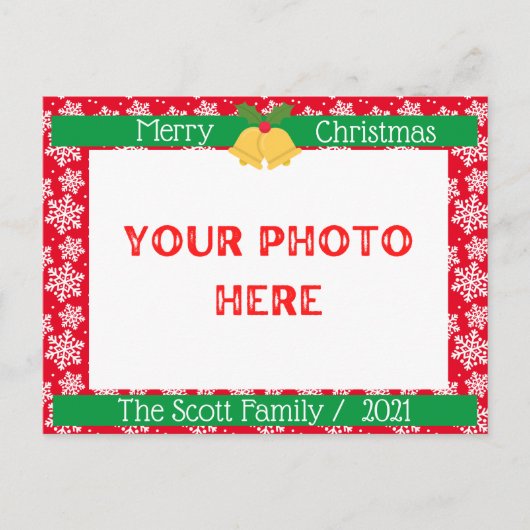 Foto van de pretserie Merry Kerstry Briefkaart (Voorkant)