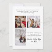 Foto van de pretserie Merry Kerstry Feestdagenkaart (Achterkant)