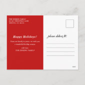 Foto van de pretserie Merry Kerstry Feestdagenkaart (Achterkant)