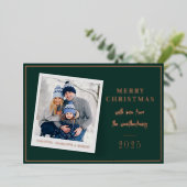 Foto van de pretserie Merry Kerstry Folie Feestdagenkaart (Staand Voorkant)