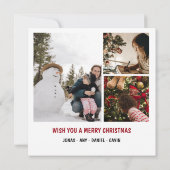 Foto van de pretserie Merry Kerstry Kaart (Achterkant)