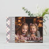 Foto van de pretserie Merry Kerstry Kaart (Staand voorkant)