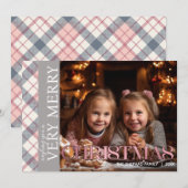 Foto van de pretserie Merry Kerstry Kaart (Voorkant / Achterkant)