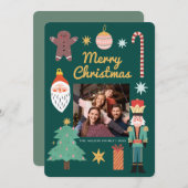 Foto van de pretserie Merry Kerstry Kaart (Voorkant / Achterkant)