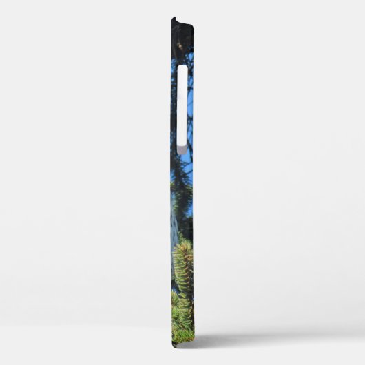 foto van de rode Hawk Pine Boom Case-Mate iPhone Case (Achterkant / Links)