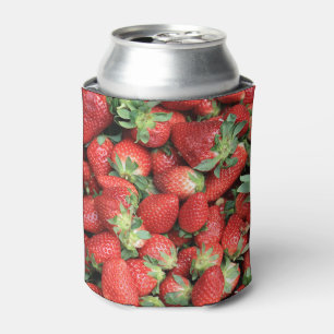 Foto van de Rode Juicy-aardbeien Blikjeskoeler