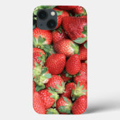 Foto van de Rode Juicy-aardbeien Case-Mate iPhone Case (Achterkant)