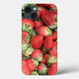 Foto van de Rode Juicy-aardbeien Case-Mate iPhone Case
