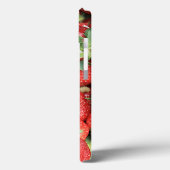Foto van de Rode Juicy-aardbeien Case-Mate iPhone Case (Achterkant / Links)