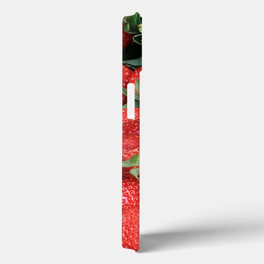 Foto van de Rode Juicy-aardbeien Case-Mate iPhone Case (Achterkant / Rechts)