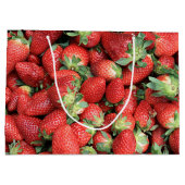 Foto van de Rode Juicy-aardbeien Groot Cadeauzakje (Achterkant)