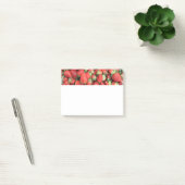 Foto van de Rode Juicy-aardbeien Post-it® Notes (Kantoor)