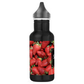 Foto van de Rode Juicy-aardbeien Waterfles (Links)