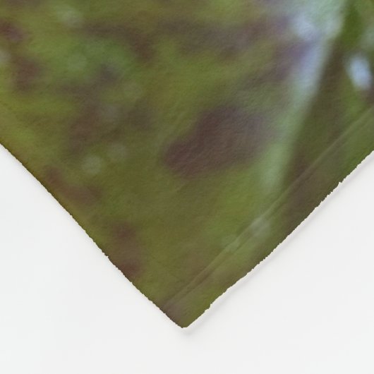 Foto van de roze waterLily Fleece Deken (Hoek)