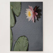 Foto van de roze waterLily Legpuzzel (Verticaal)