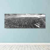 Foto van de San Francisco Panoramic (1902) Canvas Afdruk (Insitu (Houten vloer))