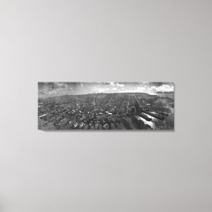 Foto van de  San Francisco Panoramic (1902) Canvas Afdruk