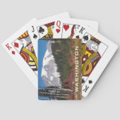 Foto van de State Mount Rainier Pokerkaarten (Achterkant)