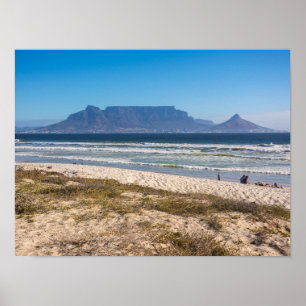 Foto van de Tafelberg, Kaapstad Poster