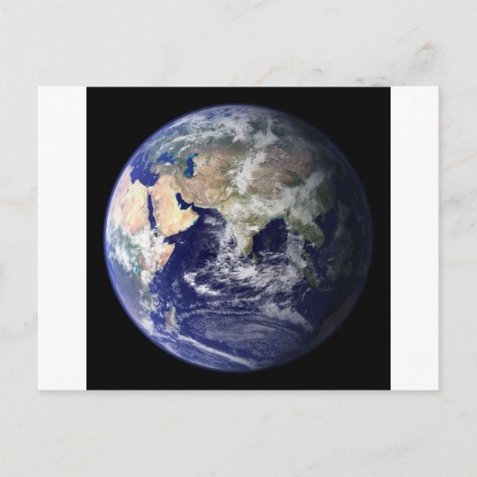 Foto van de Terre - Hémisphère Est Briefkaart (Voorkant)