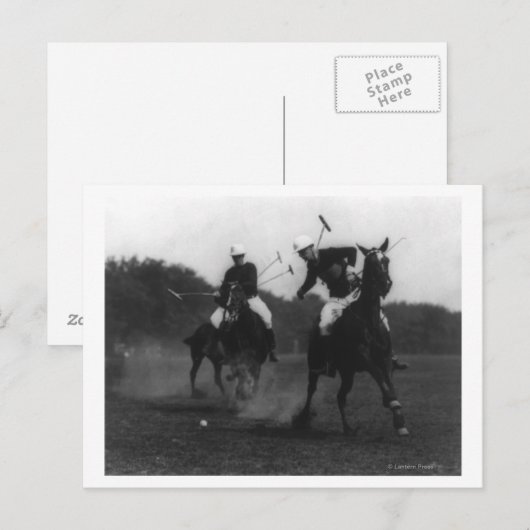 Foto van de vereniging Polo War Department Game Briefkaart (Voorkant / Achterkant)