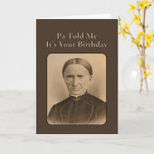  foto van de vrouw Happy Birthday Humor Kaart (Gele Bloem)