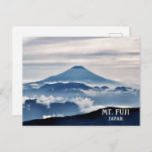 Foto van de vulkaan Fuji in Japan Briefkaart (Voorkant / Achterkant)