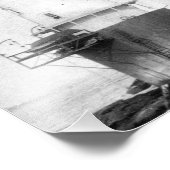 Foto van de vuurtoren van de walvissteen foto afdruk (Hoek)