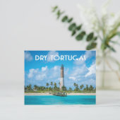 Foto van de vuurtoren van Dry Tortugas Florida Briefkaart (Staand voorkant)