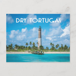Foto van de vuurtoren van Dry Tortugas Florida Briefkaart