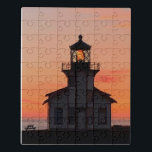 Foto van de vuurtoren van Mendocino Puzzel<br><div class="desc">hallo! Ik hoop dat je deze foto leuk vindt. Voel je vrij om je eigen tekst toe te voegen en mijn winkels op meer te controleren!</div>